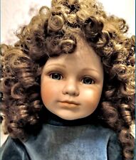 RARE Vintage Antique German Porcelain Bisque Doll picture