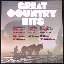 GREAT COUNTRY HITS EPIC RECORDS TAMMY WYNETTE & MORE VINYL LP 129-10W picture