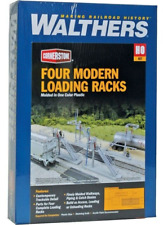 Walthers HO Scale ~ New 2024 ~ Modern Loading Racks ~ 4 Pack ~ Kit ~ 933-4037 picture