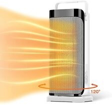 Ceramic Space Heater Office-Small Portable Electric Oscillating Tower Heater #20 picture