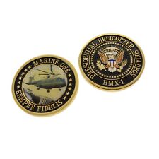 Marine One Challenge Coin Presidential Helicopter Squadron HMX-1 picture