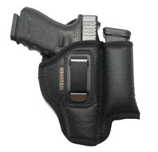 IWB Soft Houston Leather Holster with Magazine/Mag Pouch/Holder - Choose Model picture