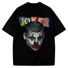 Nikola Jokic As The Joker T-Shirt Custom Vintage Graphic Design Tee picture