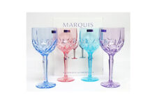 Waterford Crystal (Marquis) Colored Wine Glasses (Set of 4) ***NIB*** picture