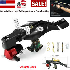 Pro Slingshot with Laser Fishing Hunting High Velocity Catapult Kit Fun Shooting picture