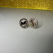 New Michael Kors Gold With Stone Earrings picture