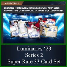 LUMINARIES ‘23 SERIES 2 SUPER RARE 33 CARD SET-TOPPS BUNT DIGITAL picture