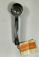Williams-Sonoma Stainless Steele Measuring Spoon Set 4 pack NEW picture