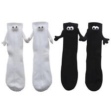 2Pairs Magnetic Hand Holding Socks Hand In Hand Socks Couple Holding Hands Socks picture
