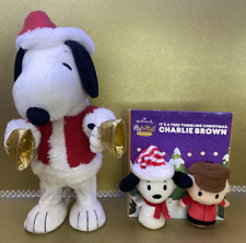 Hallmark Snoopy and Itty Bittys Charlie Brown and  Animated Singing Snoopy Tags picture