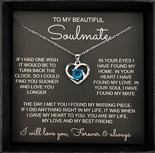 To My Soulmate Necklace Birthday/Anniversary/Valentine Gift for Wife/Girlfriend picture