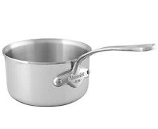 Mauviel M'URBAN 3 Tri-Ply Brushed Stainless Steel Sauce Pan With Cast Stainless picture