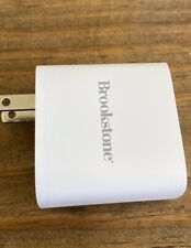 Brookstone 40W 3 Port Wall Charger 2 USB C PD Ports & 1 USB A Port -White picture