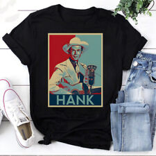 Vintage Hank Williams Black Short Sleeve T-Shirt PF91130 picture