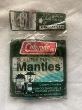 Vintage Coleman Silk-Lite Mantles 21A 2PK Read picture