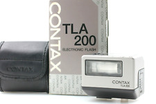 Tested [EXC+5 w/ Box Case] Contax TLA200 Silver Shoe Mount Flash for G1 G2 JAPAN picture