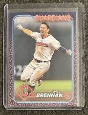 2024 Topps Series 1 Will Brennan Team Color Border Variation Guardians picture