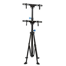 Portable Bike Repair Lift Stand Floor 360 Rotating Quick Release Arm Foldable  picture