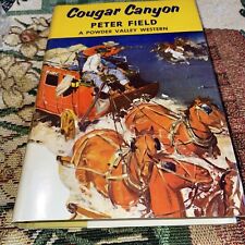 Cougar Canyon - 1962  HC, DJ 1st ed. Powder Valley Western Signed picture