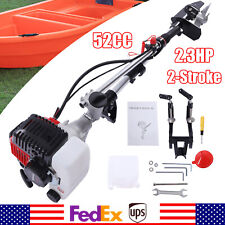 2.3HP 2Stroke 52CC Outboard Motor Boat Engine w/Air Cooling System 8500r/min US picture
