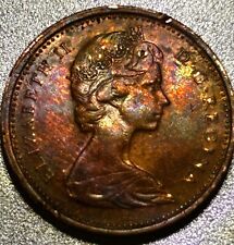 1867-1967 Canadian Penny Elizabeth II Comm Cent~Beautiful Patina ~ picture