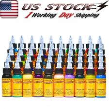 Eternal Tattoo Ink Set 50 Colors Set 1oz 30ml Permanent See Professional US picture