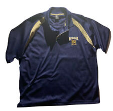 Star Size XL Notre Dame Polo Length 31” Short Sleeve  picture