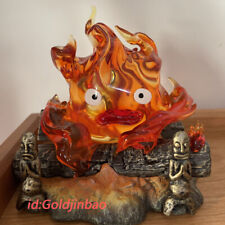ShenYin Studios Howl's Moving Castle Calcifer Resin Statue 13cm Led In Stock picture