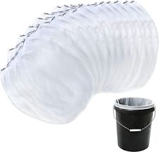 30 Pieces Paint Strainer Bags Include 30 Pieces 5 Gallon White Fine Mesh Filters picture