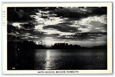 c1940 Scenic View Hotel Melrose Sunset Melrose Minnesota Posted Vintage Postcard picture