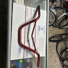 NICE Vintage Tuf Neck Alloy V Bars Red Old School Bmx Fits 70's.racing Inc picture