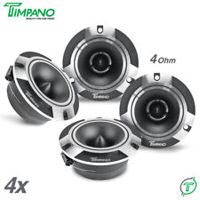 4x Timpano 1200W Car Audio Tweeters TPT-ST2 CHROME 3.85
