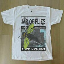 VTG 1994 Alice In Chains Jar of Flies Concert White Unisex T-Shirt S-2345XL T481 picture