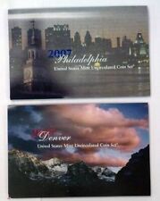 2007 P & D US Mint Uncirculated Coin Set ~ Comes with Mint Brown Box U07 picture