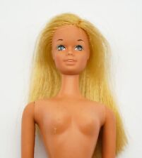 Vintage Barbie Blonde Blue Eyes Bend Legs Twist N' Turn Nude Mattel 1966 Japan picture