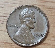 1963 Lincoln Memorial Penny No Mint Mark STRIKE ERROR RARE picture