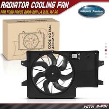 Radiator Cooling Fan Assembly for Ford Focus 2008-2011 2.0L w/Air Conditioning picture
