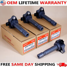 4PCS OEM UF582 IGNITION COIL For 2006-2011 CIVIC 1.8L 30520-RNA-A01 Genuine USA picture