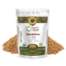 Organic Way Dandelion Root Powder - Herbal Tea| Organic, Kosher & USDA Certified picture