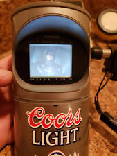 TESTED WORKING Casio TV-350 Coors Light Can TV Hookup thru Ext. Ant VERY RARE picture