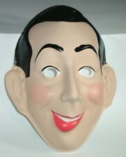 PEE WEE HERMAN 1987 VINTAGE COSTUME HALLOWEEN MASK NOS NEW OLD STOCK -NICE picture
