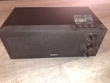 Sony ICF-M1000 Black Synthesized AM FM Clock Table Radio Digital Excellent picture