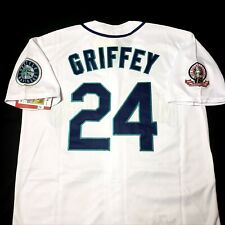 Ken Griffey Jr Seattle Mariners Jersey 1995 Retro Throwback Stitched NEW💥SALE  picture
