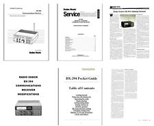 RADIO SHACK DX-394 OPERATING + SERVICE MANUALS + MODIFICATIONS + REVIEW picture