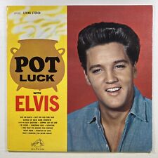 Elvis Presley “Pot Luck” LP/RCA Victor  LSP-2523 (VG+) 1962 Stereo Indianapolis picture