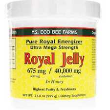 Y.S. Eco Bee Farms Pure Royal Energizer Royal Jelly In Honey 675 mg 21 oz Paste picture
