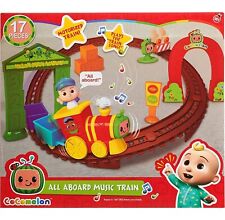 Cocomelon All Aboard Music Train 17 Pieces Plays 