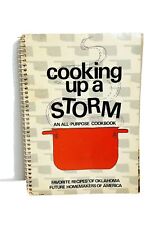 VTG 1982 Recipe Cookbook OKLAHOMA FUTURE HOMEMAKERS OF AMERICA  Teacher FHA Hero picture