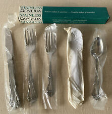 Vintage Oneida Briarwood 5 Piece Place Setting Stainless Flatware NEW in Box picture