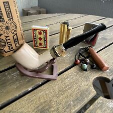 Meerschaum Bamboo Estate Pipe - Fully Restored & Re-Imagined - Short Billiard picture